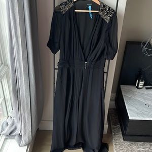 club monaco beaded dress